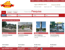 Tablet Screenshot of pioneiraimoveis.imb.br