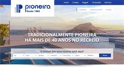 Desktop Screenshot of pioneiraimoveis.com.br